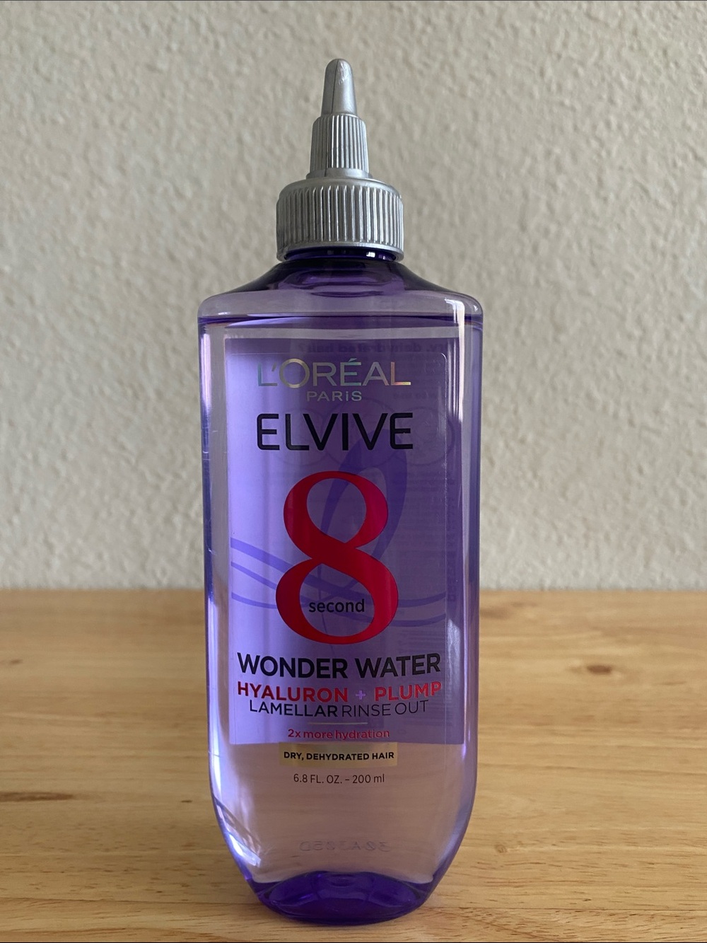 Loreal Paris 8 Second Wonder Water Hyaluron + Plump Lamellar Rinse Out